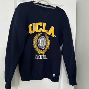 UCLA Laurel Seal Crewneck Sweatshirt Navy Medium